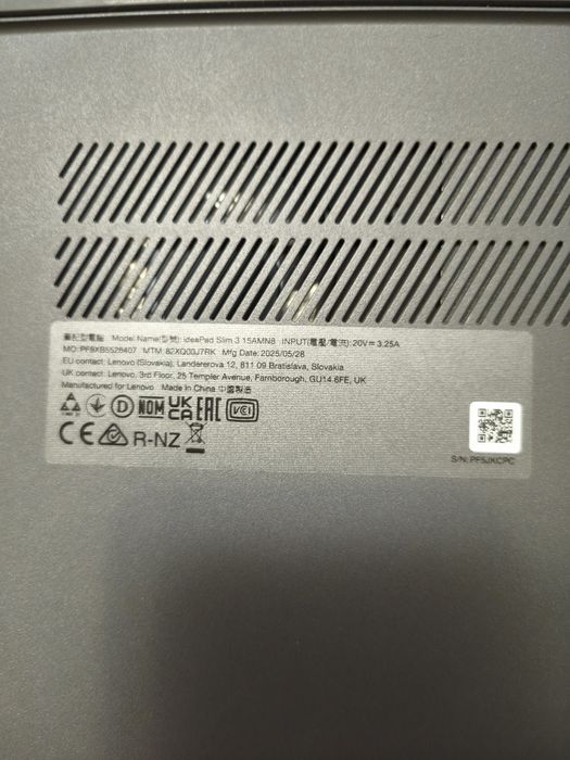 Ноутбук Lenovo  SLIM 3