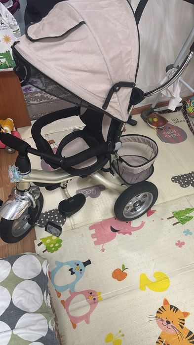 Продам велосипед с родительской ручкой