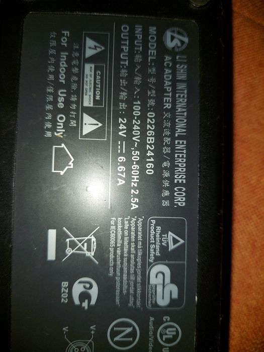 Tv Westwood,56 cm ,pentru piese ,alimentator 24 v ,telecomanda