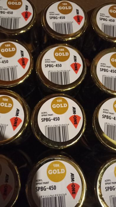 Золото эмаль акриловая
