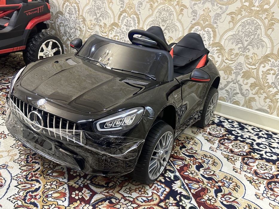 Pultli mashina. Detskiy moshina. Mers