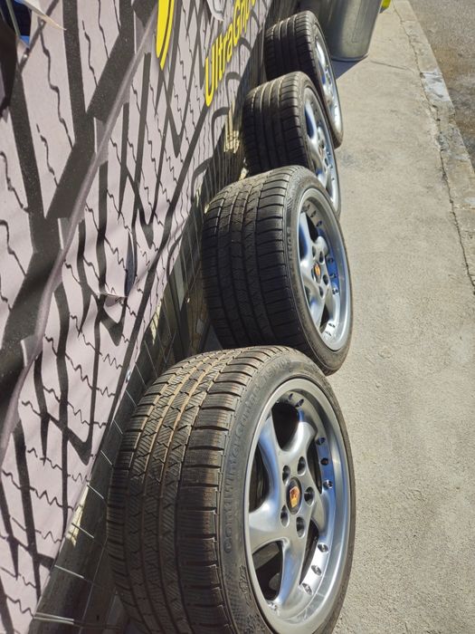 Джанти eMotion Wheels 18цола 5х130  8j et52 на 10j et60 Porsche