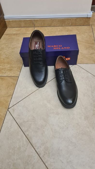 Кожаные туфли, новые, 39 р