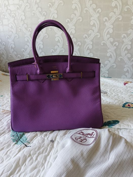 Сумка Hermes  натуральная кожа