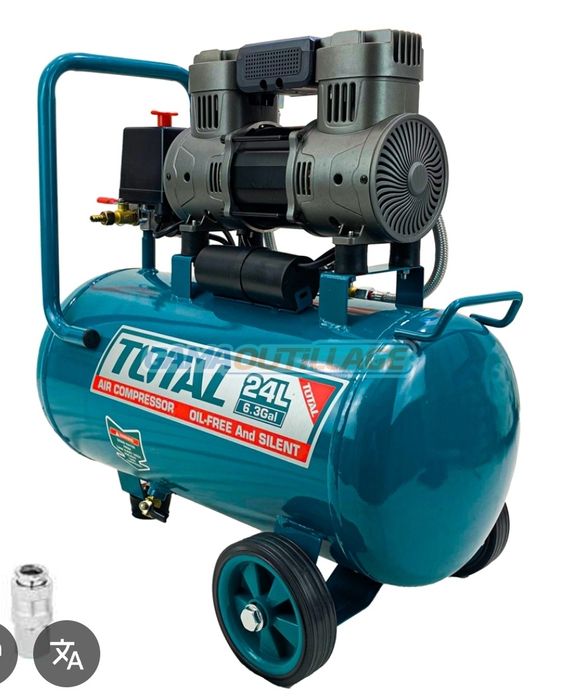 Компрессор безшумный TOTAL 24L