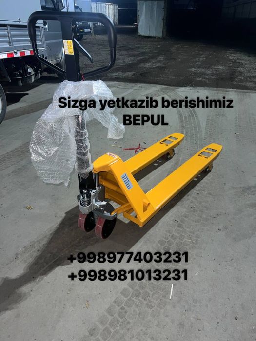 Transpalet 3 Tonna SAAB telejka ruchnoy