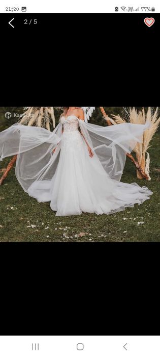 Продам свадебное платье