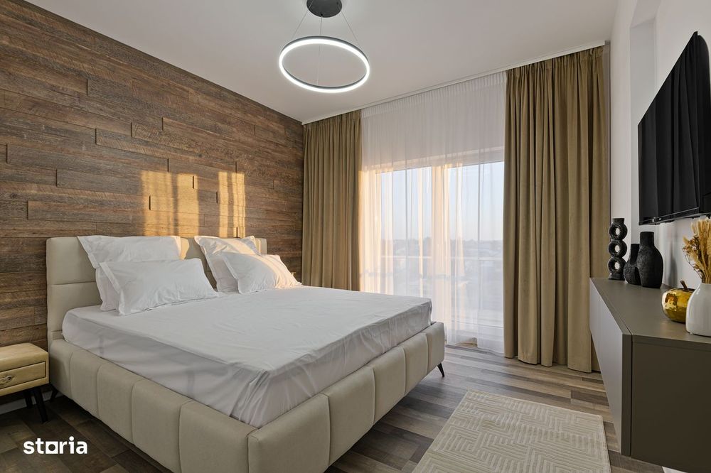 Prima utilizare ! Apartament 2 camere in bloc nou, 64 mp | Mobilat