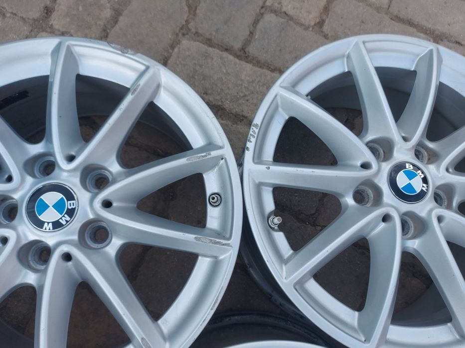 Set 4buc jante originale BMW F45 F46 senzori R16 - 7Jx16H2 ET52 5x112