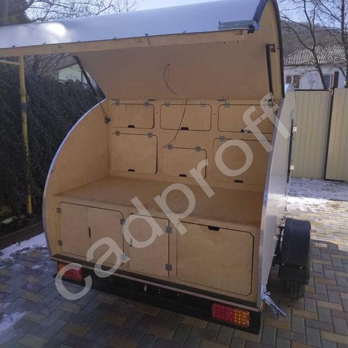 Кемпер "SOVA" v1. Проект, чертежи