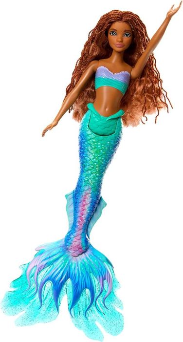 Кукла Малката русалка Ариел Урсула Цар Тритон Disney Оригинални 3 броя