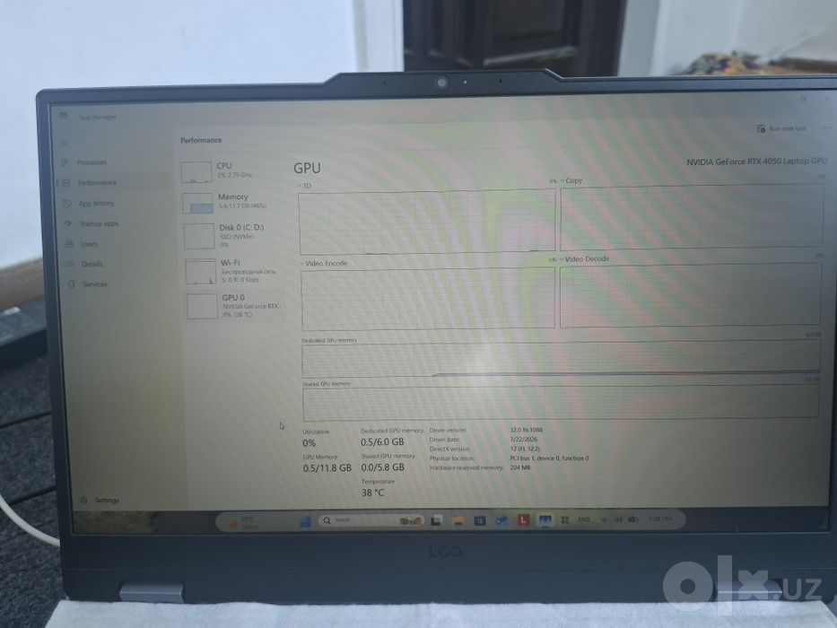 Lenovo loq15arp9