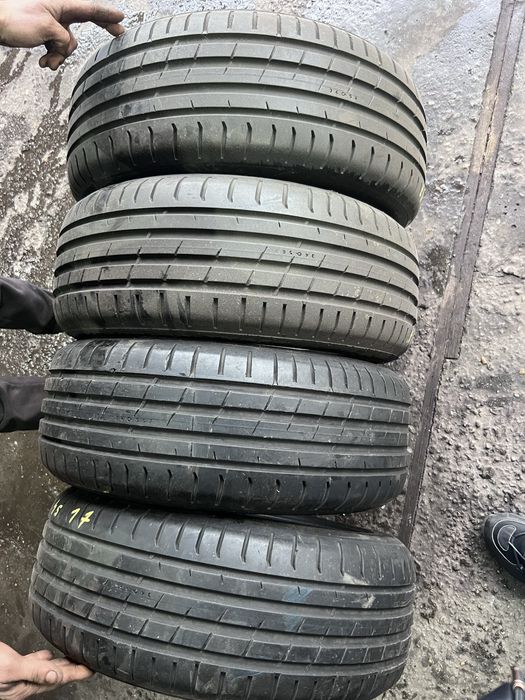 225/45 r17 nokian de vara runflat- aproape noi - dot 2022 -200 lei buc