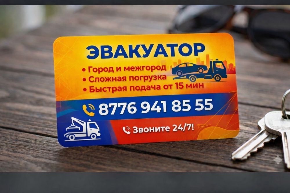 Эвакуатор Низкие цены Уральск 24/7