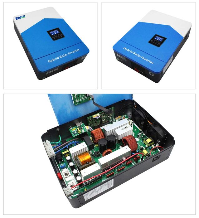 INVERTOR NOU, EASUN solar hibrid 48V 7Kw Cu Regulator MPPT 110A Wifi