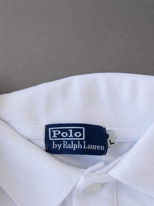 Polo Ralph Lauren Big Pony White Polo Shirt Size L