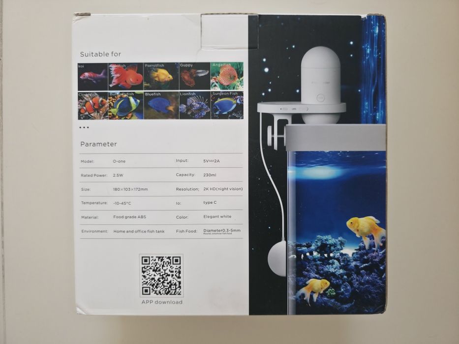 Vand Wifi Automatic Fish Feeder cu Camera
