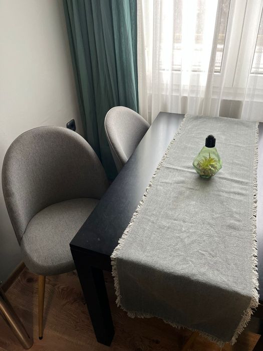 Маса с 4 стола (дървена)