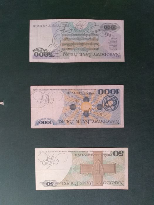 Лот банкноти от Полша