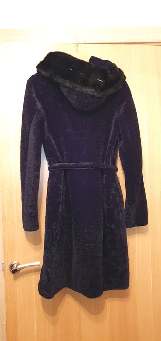Шуба стриженный каракуль