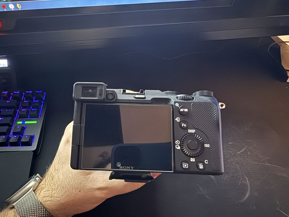 Aparat Sony Alpha A7C 24.2MP, 4K/30fps Video