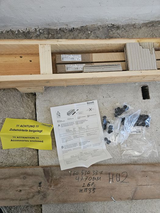 Линейни водещи релси Bosch Rexroth НОВИ