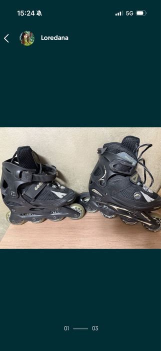 Role copii reglabile marimea 30-33