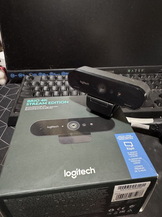 Logitech Brio 4K Stream Edition – ca nouă, cu cutie