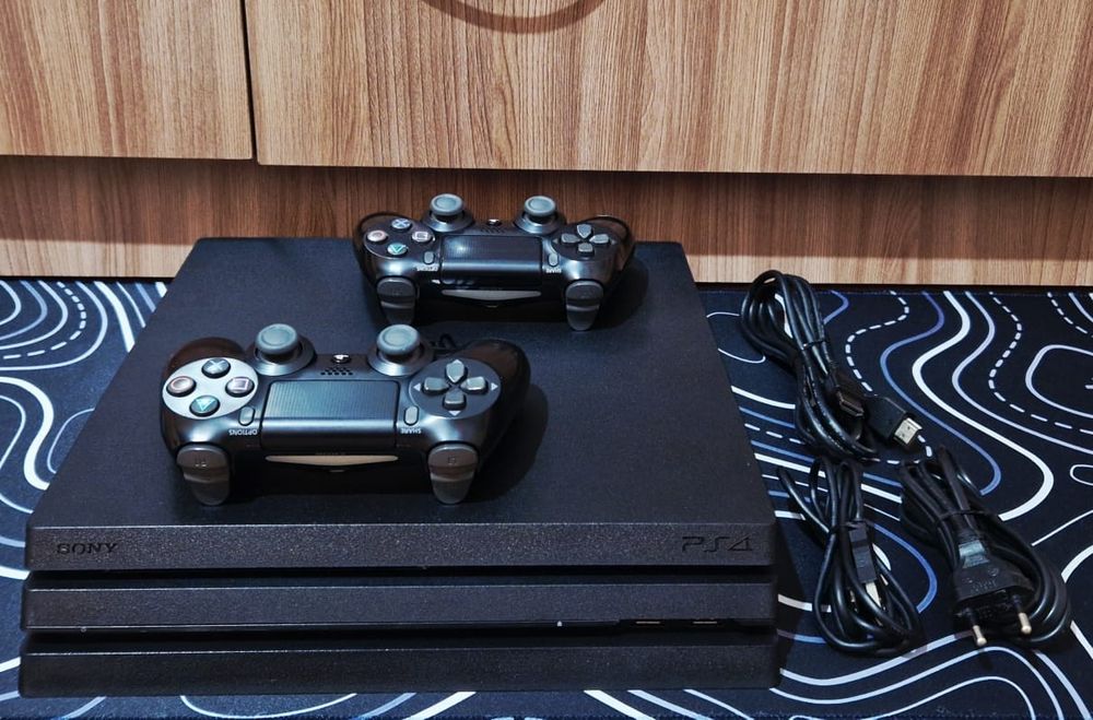 Ps 4 pro 4К HDR 2 дж+7 топ игры 2026!