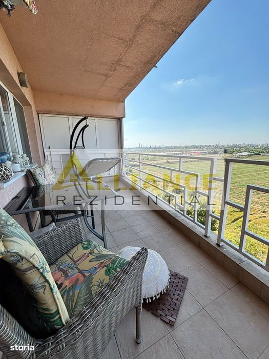 Apartament 2 camere, terasă 16 mp, Popești-Leordeni – 118.000 €