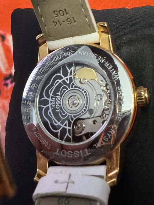 Tissot T050.207.37.017.04 T-Classic Automatic Lady Heart Woman's Watch