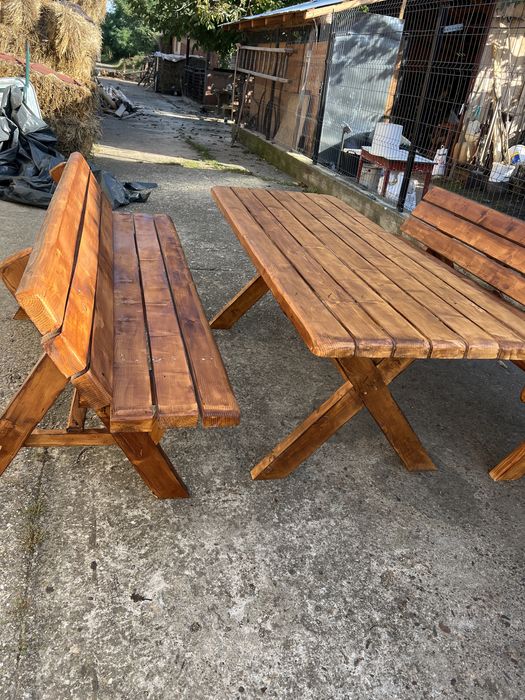 Mobilier Rustic / Balansoare / masa cu bănci / Scaun ornamental