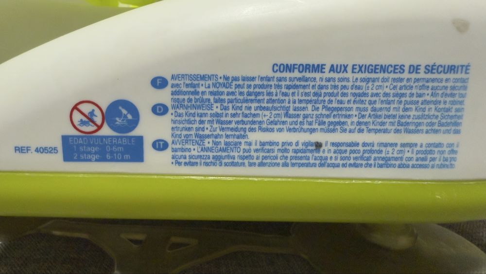 Scaun si suport baita 2 in 1 Jane Aqua