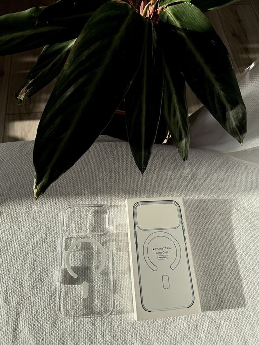Husă Apple Clear Case cu MagSafe - iPhone 17/Pro/Pro Max/Air