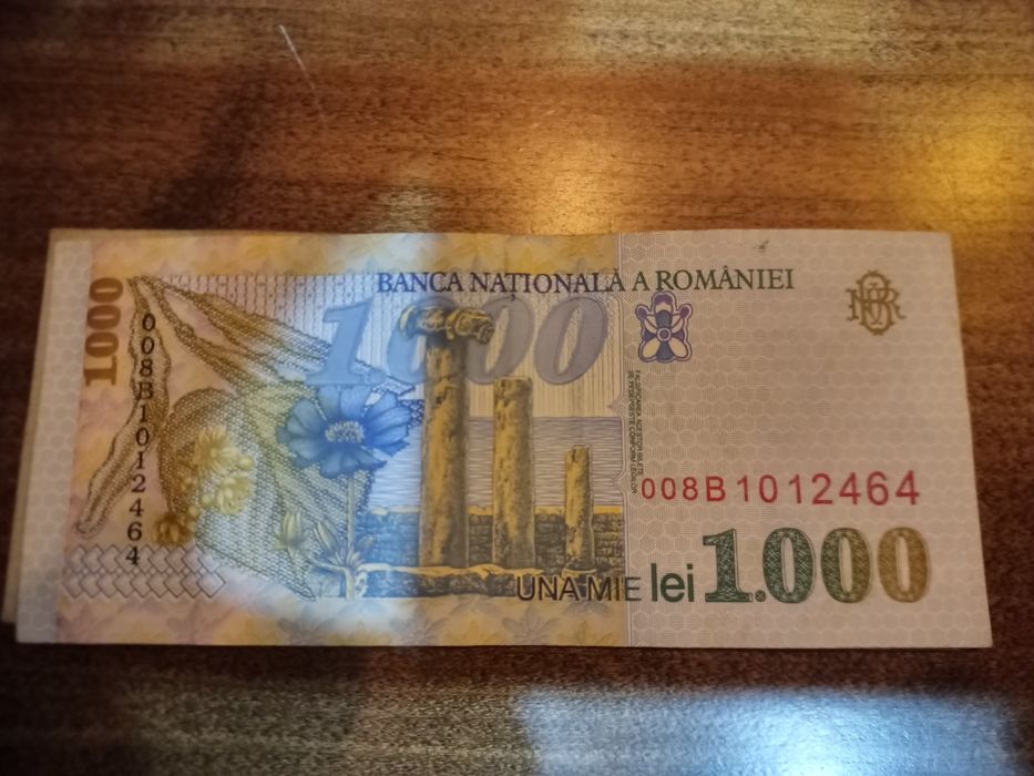 bancnote vechi de 1000 lei