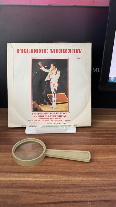 RAR: vinil album Freddie Mercury "Mr. Bad Guy", 1985