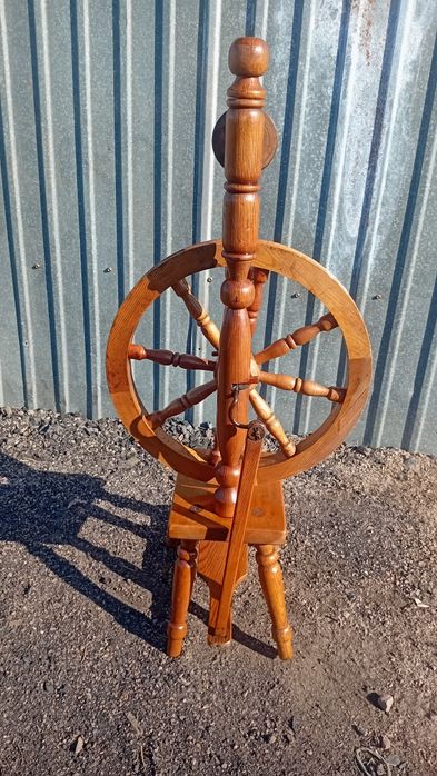 Прялка рабочая, подойдёт для интерьера