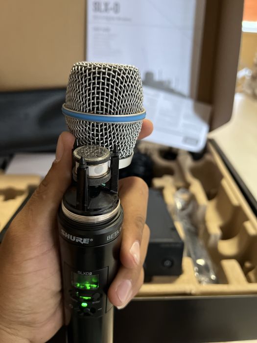 shure SLXD-4 beta 87A