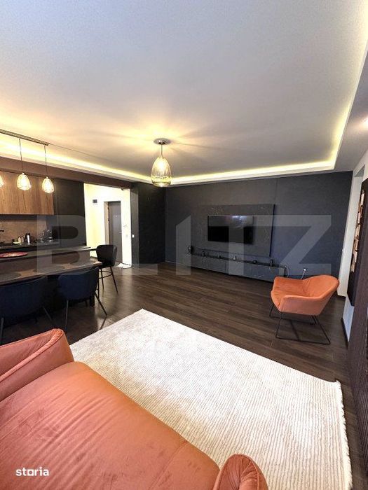 Apartament de lux,2 camere,2 bai,bloc nou,parter +parcare privata — fotografia 3