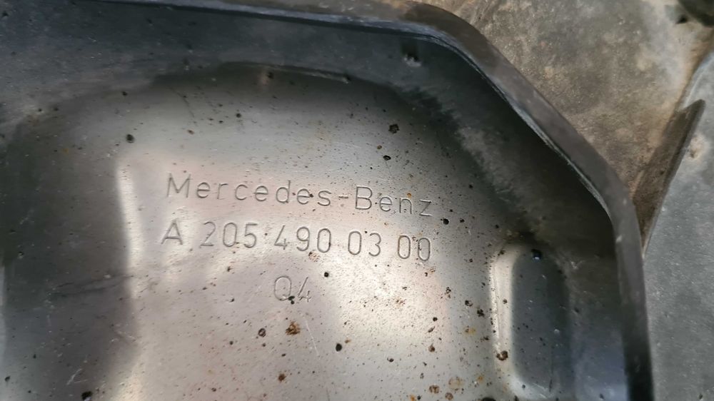 Дифузьор с накрайници Мерцедес Mercedes W205 C205 coupe , купе. За задна броня.