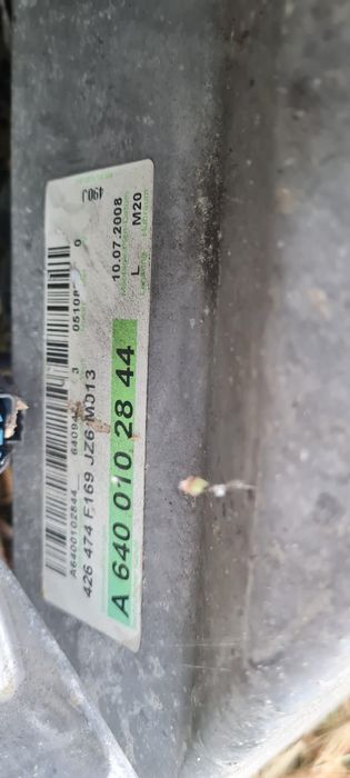 Motor Complet Piese Plansa  Mercedes A class  2.0 cdi Diesel 2004-2012