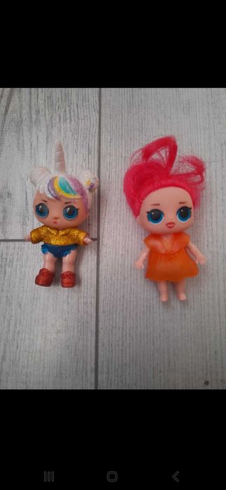 2 papusi tip LOL + 1 unicorn