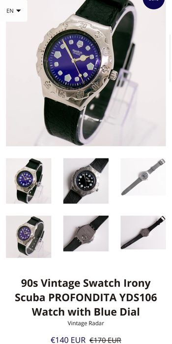 Ceas Swatch Iorony Scuba original