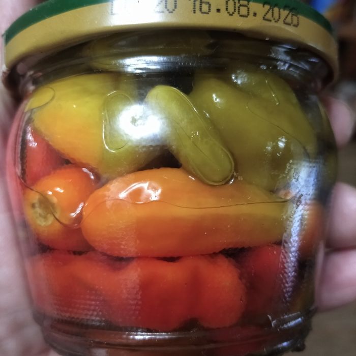 Горький перец в маринаде