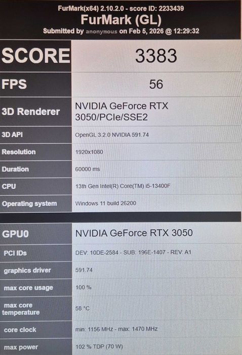 Placa Video PNY RTX 3050 6GB