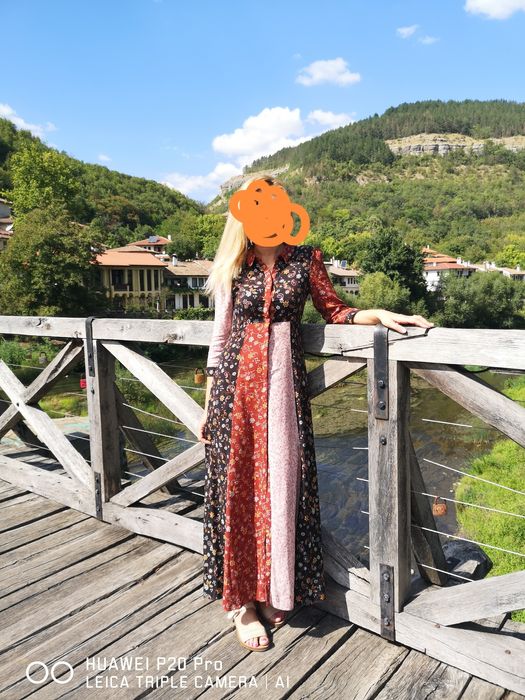 Дълга рокля Зара