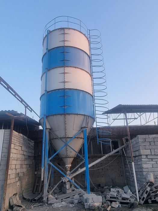 Семент силос сотилали 100 тоналик заватиской