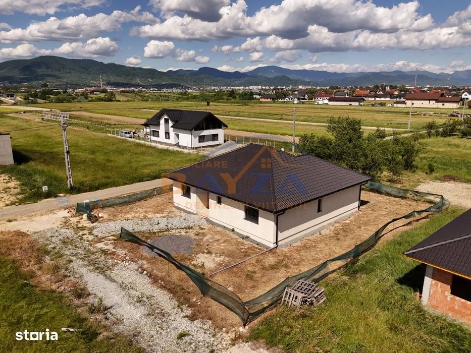 Casă nouă 2025 parter, 125 mp utili, teren 600 mp, Mocira, Comision 0%