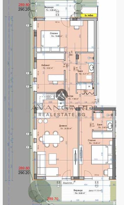 Продава се Четиристаен апартамент в с. Марково, Област Пловдив - 142 кв.м за 472 €/кв.м - Снимка #1