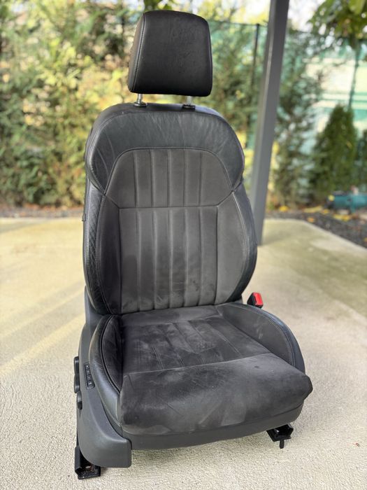 Interior Skoda Superb3 piele cu Alcantara fara incalzire